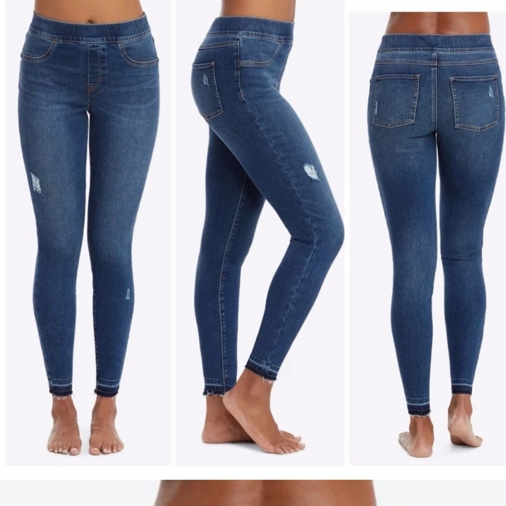 SPANX Distressed Skinny Jeans Size S/P